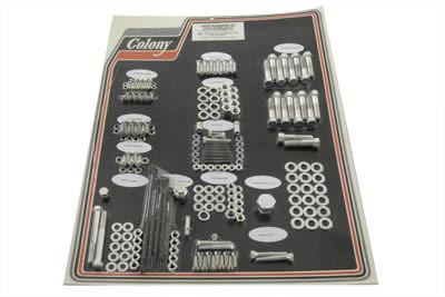 Chrome Stock Style Hardware Kit for Cast Iron Heads